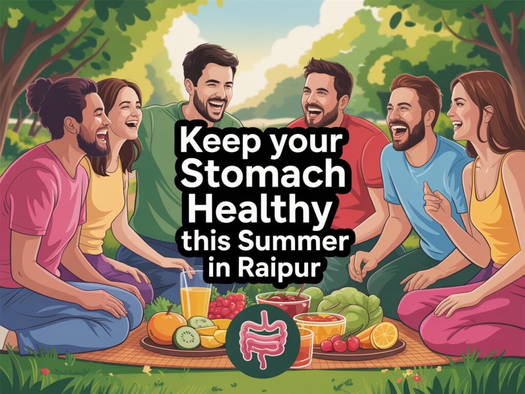 Keep Your Stomach Healthy This Summer in Raipur